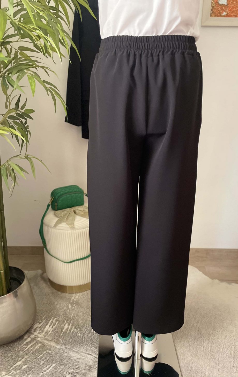 Pantalone dritto con tasche (tailleur)