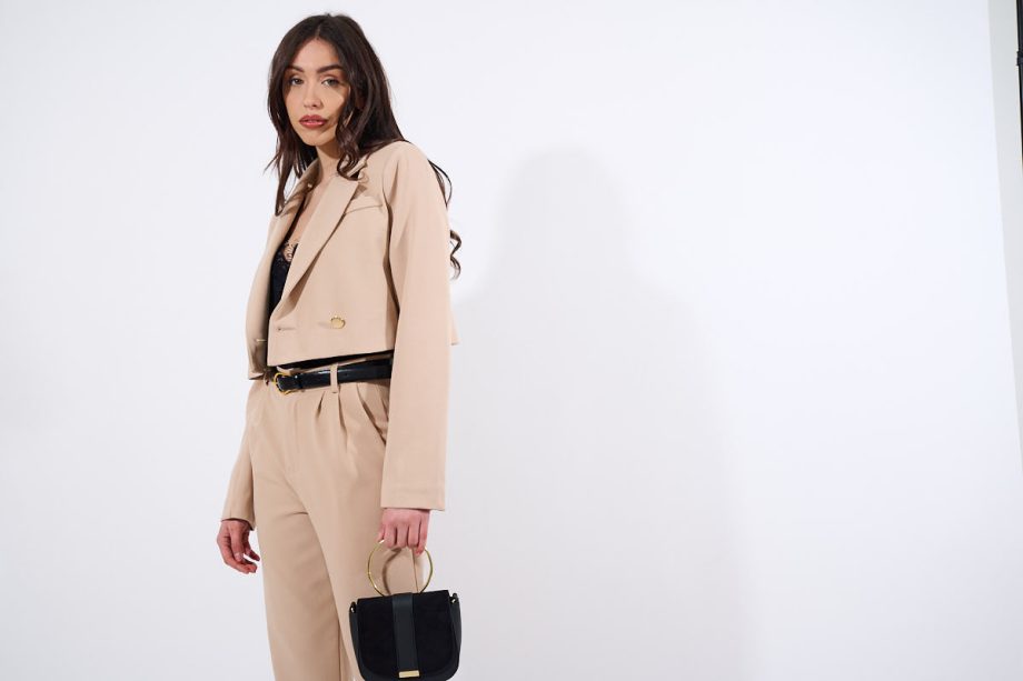 Pantalone pinces (tailleur)