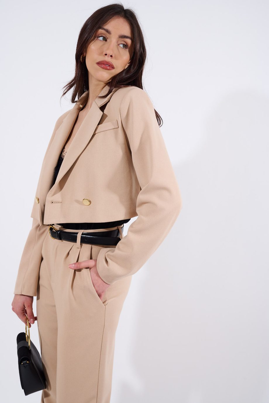 Pantalone pinces (tailleur)