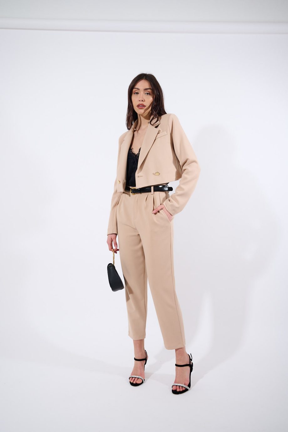 Pantalone pinces (tailleur)