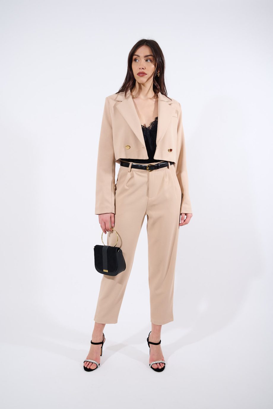 Pantalone pinces (tailleur)