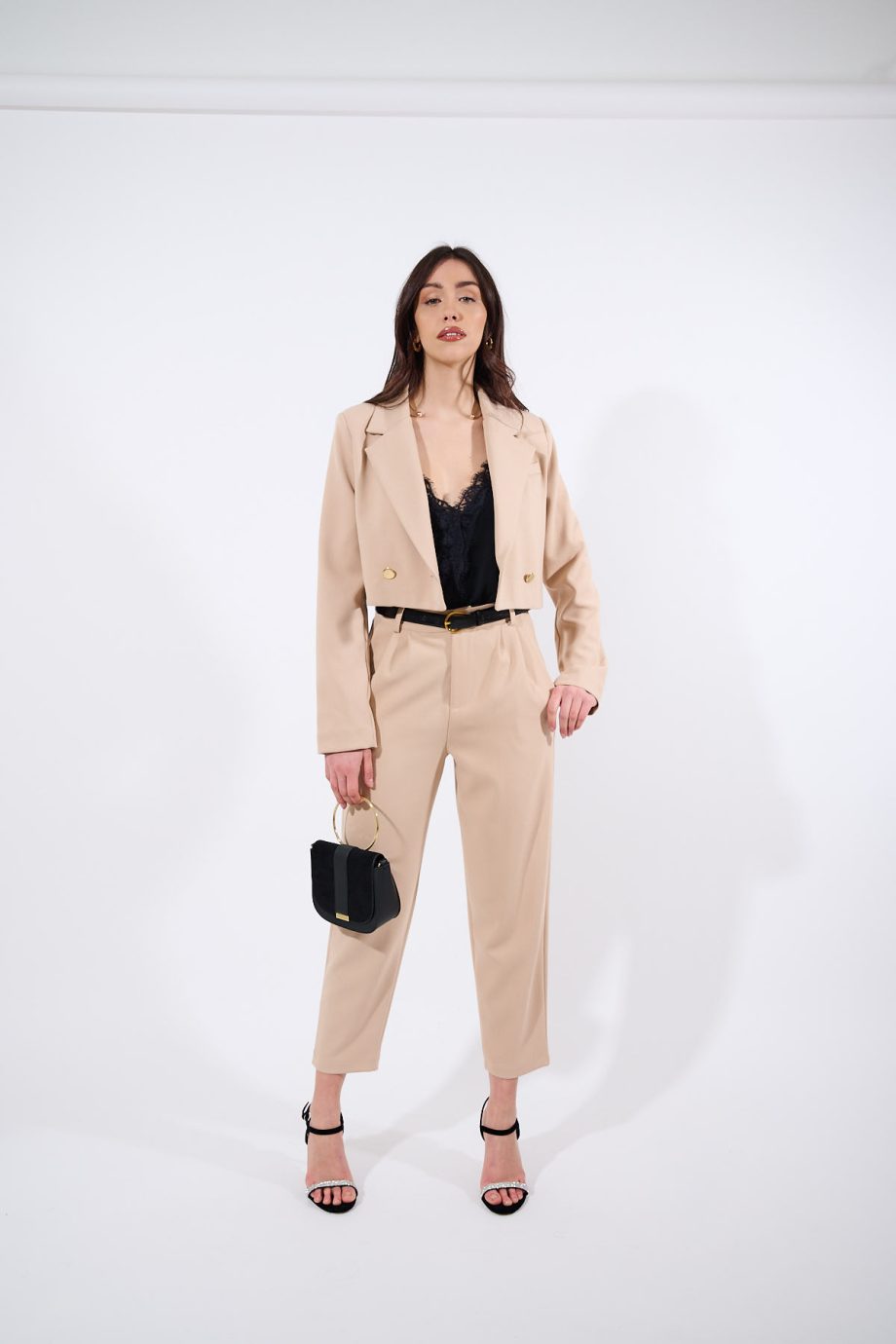 Pantalone pinces (tailleur)
