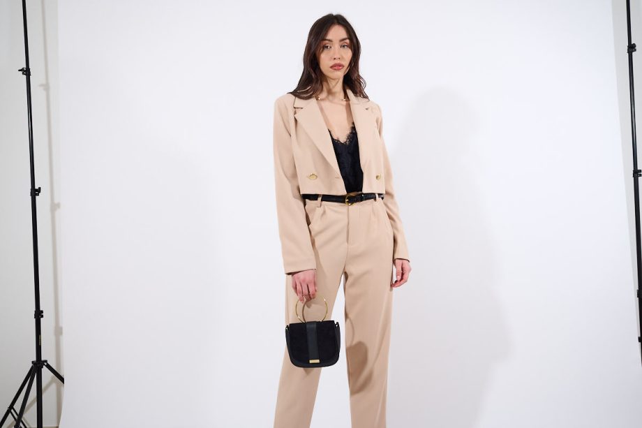 Pantalone pinces (tailleur)