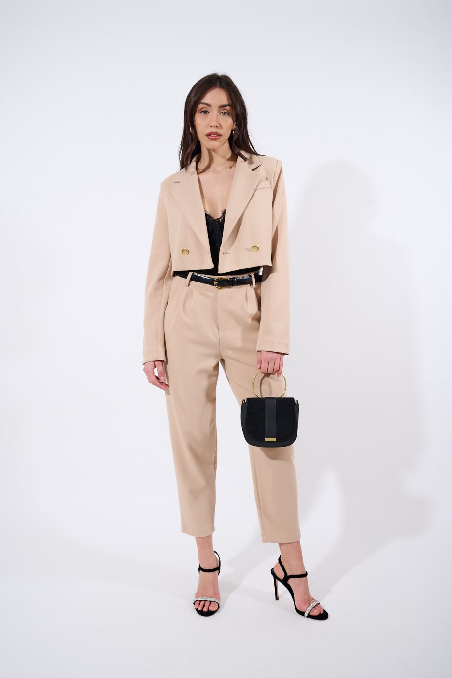 Pantalone pinces (tailleur)