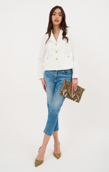 Giacca con bottoni dorati (tailleur)