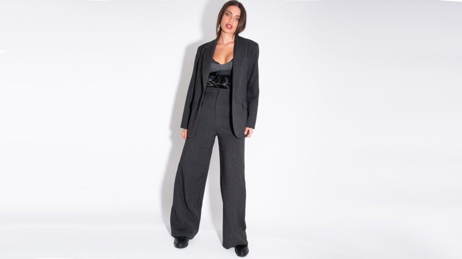 Pantalone pinces (tailleur)