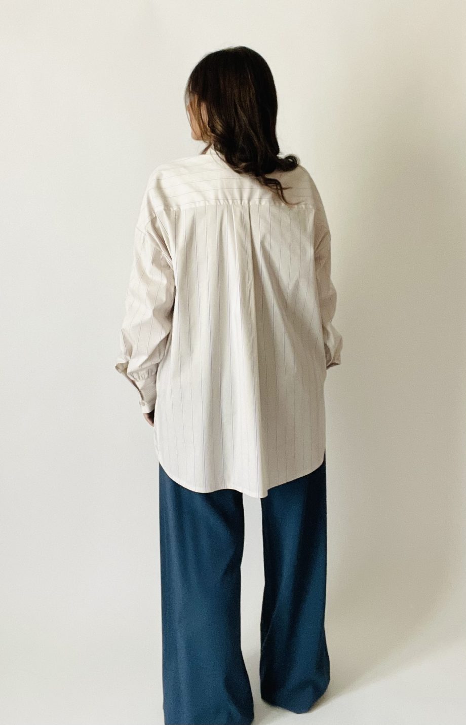 Camicia oversize a righe