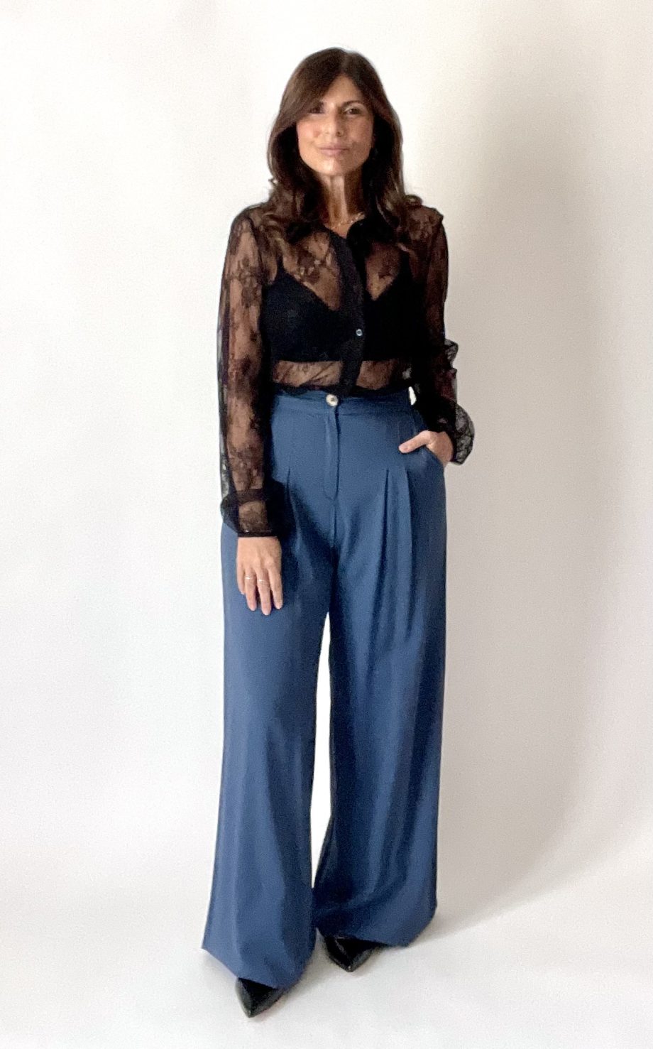 Mod. Chiara: pantalone sartoriale limited edition