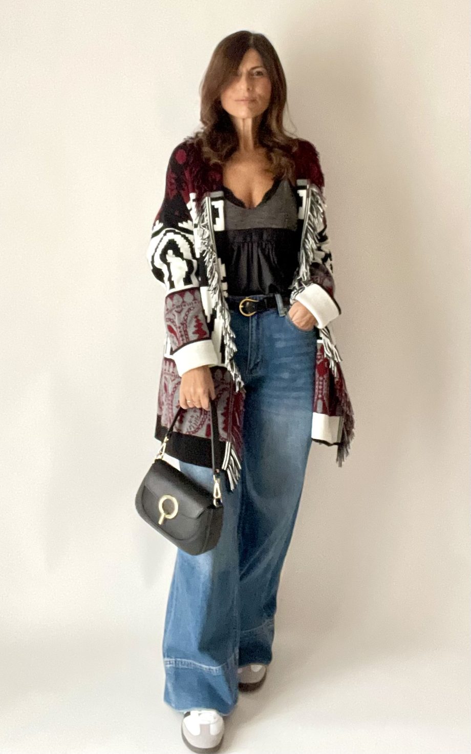Cardigan jacquard