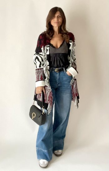 Cardigan jacquard
