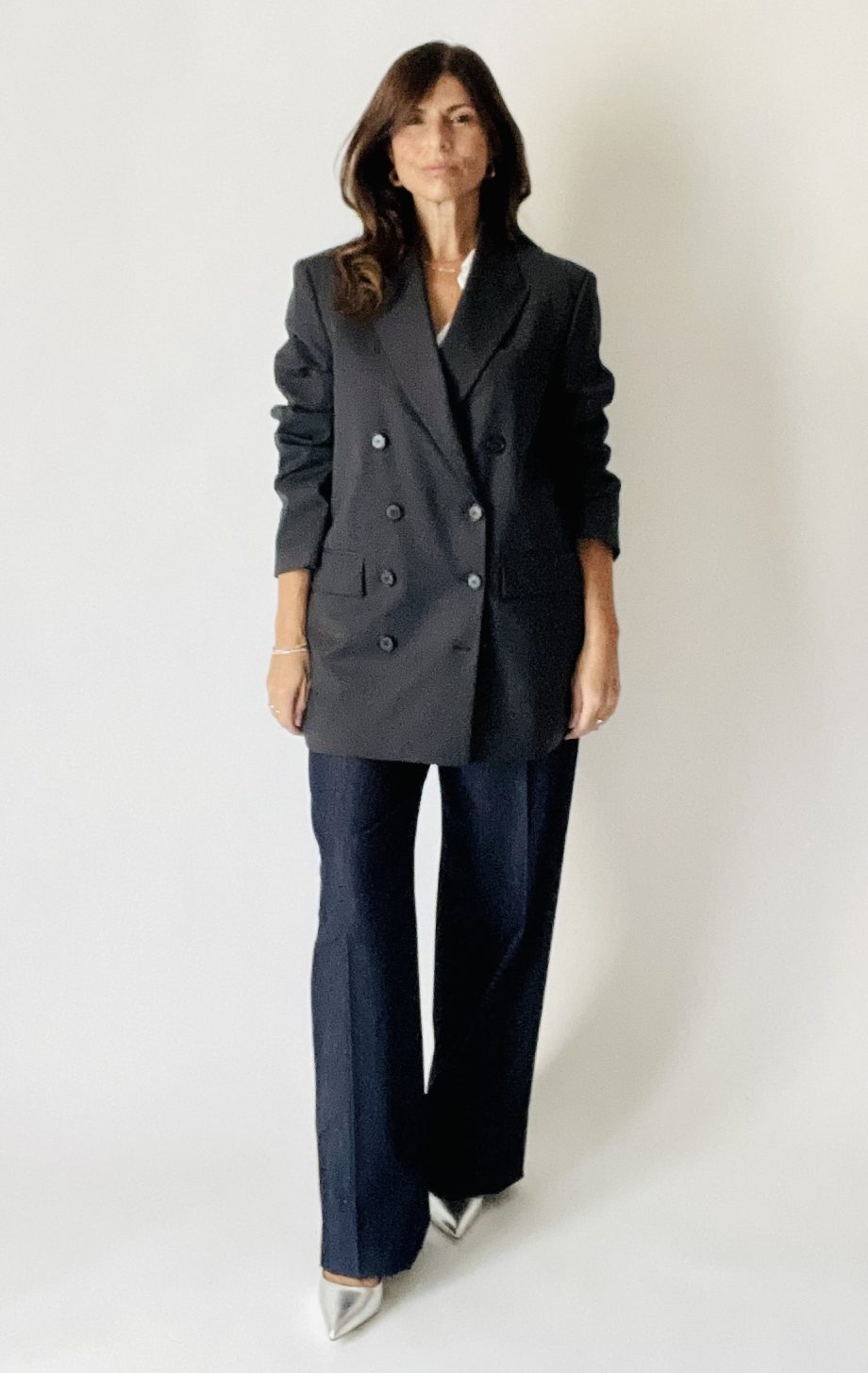 Blazer lana doppiopetto