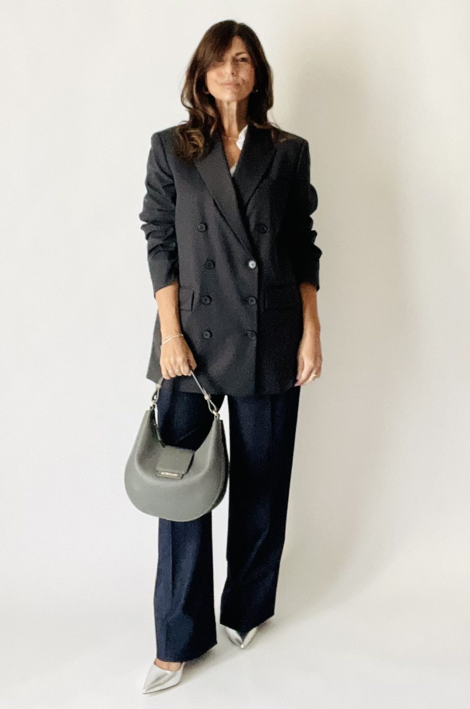 Mod. Michela: pantalone sartoriale dritto in denim