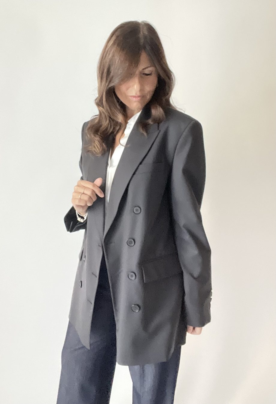 Blazer lana doppiopetto