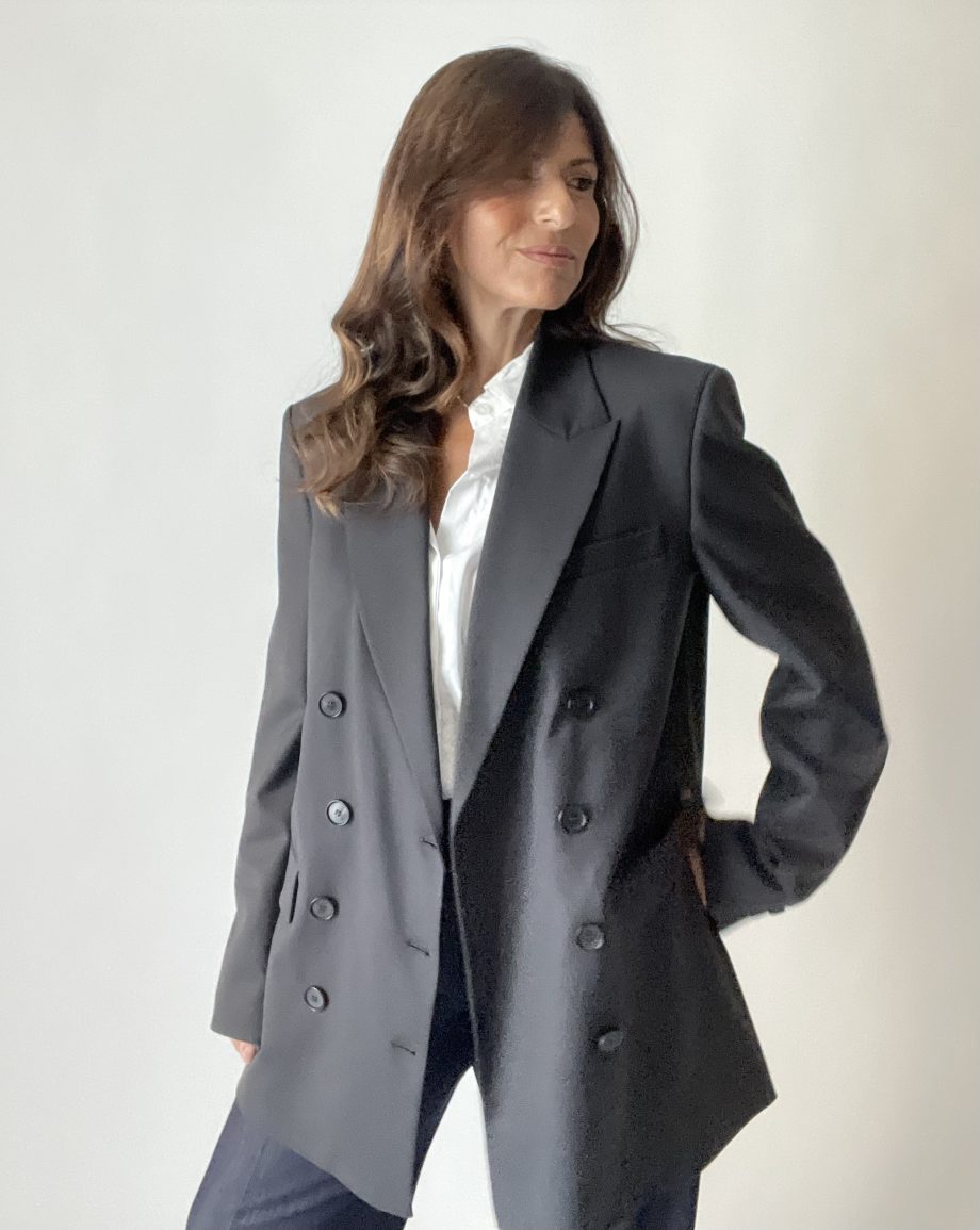 Blazer lana doppiopetto