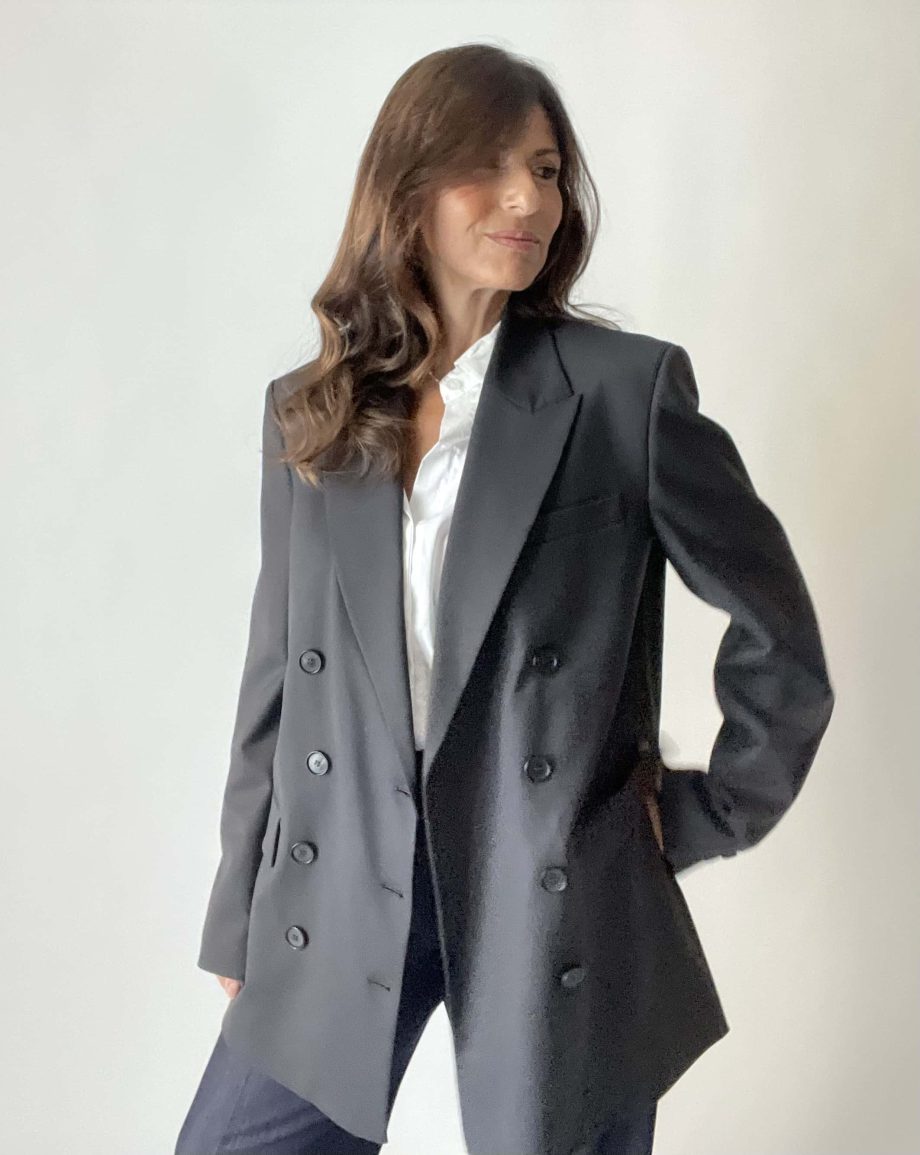 Blazer lana doppiopetto