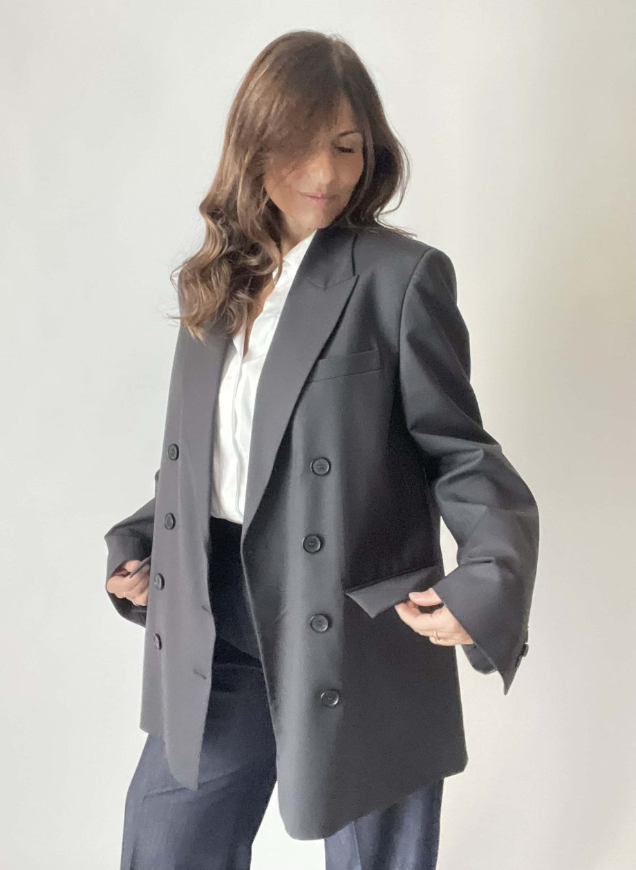 Blazer lana doppiopetto