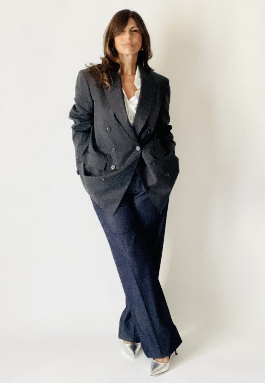 Blazer lana doppiopetto