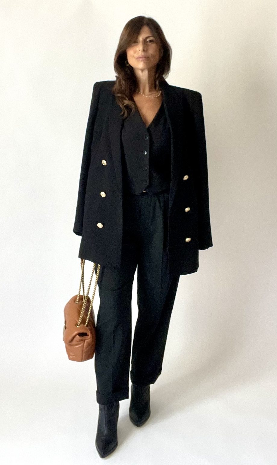 Gilet sartoriale col. nero