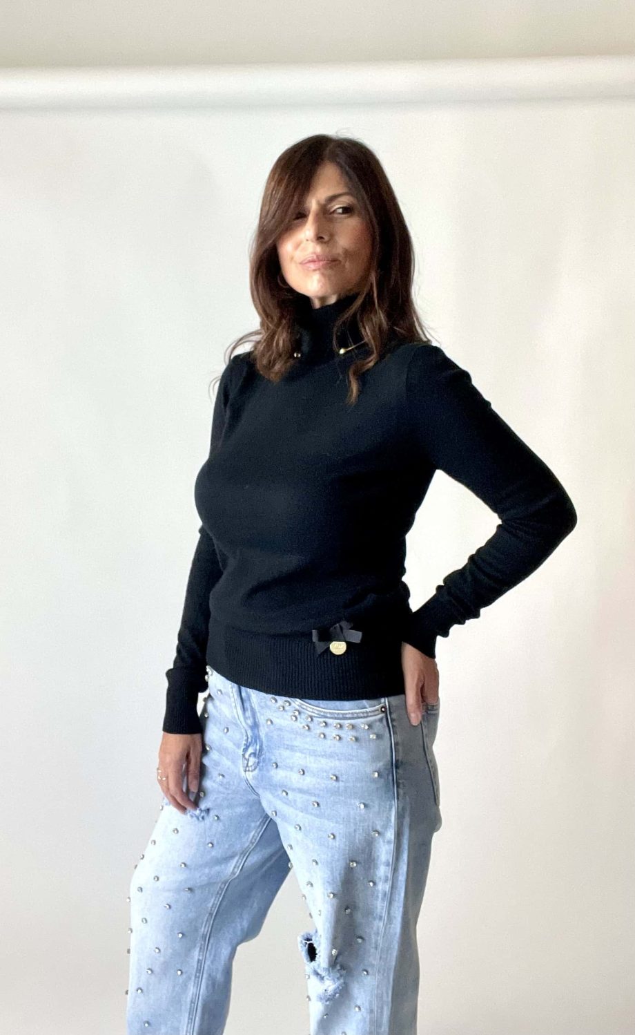 Maglia collo alto