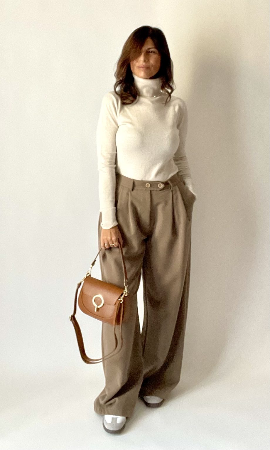 Pantalone pinces full lenght