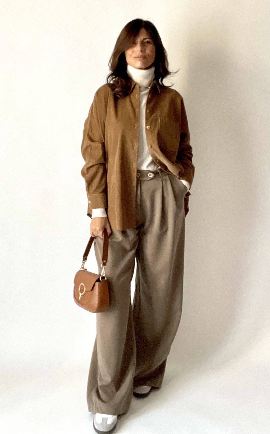 Pantalone pinces full lenght