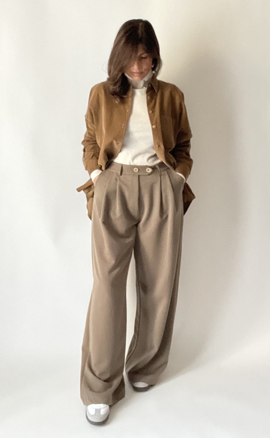 Pantalone pinces full lenght
