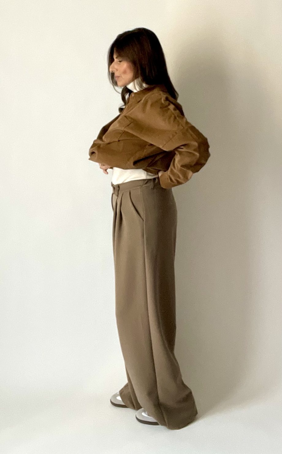 Pantalone pinces full lenght