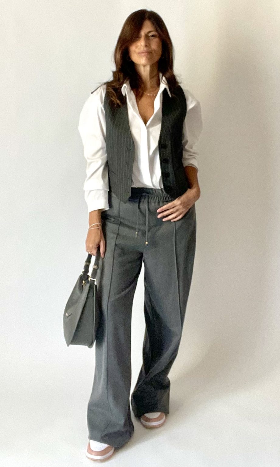 Camicia in popeline col. bianco